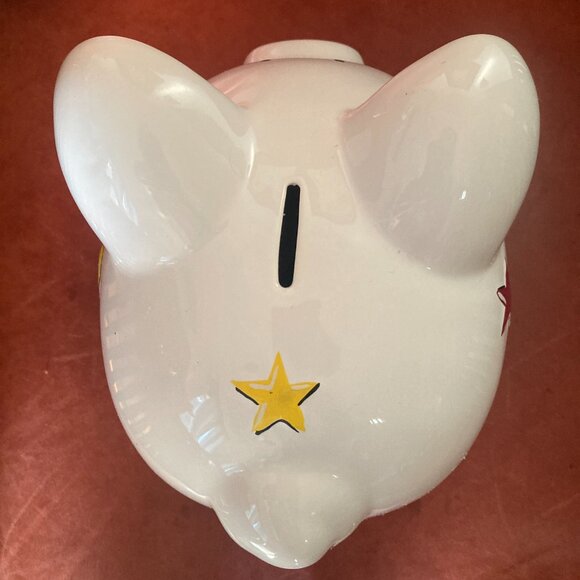 Ceramic Kids Baseball Piggy Bank NORDSTROMS EUC - Picture 6 of 8